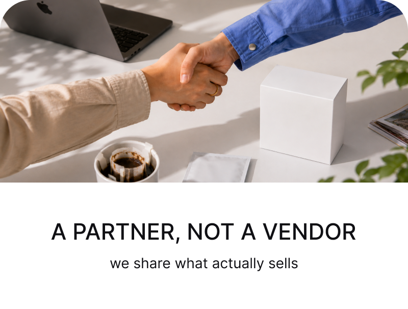 A partner, not a vendor